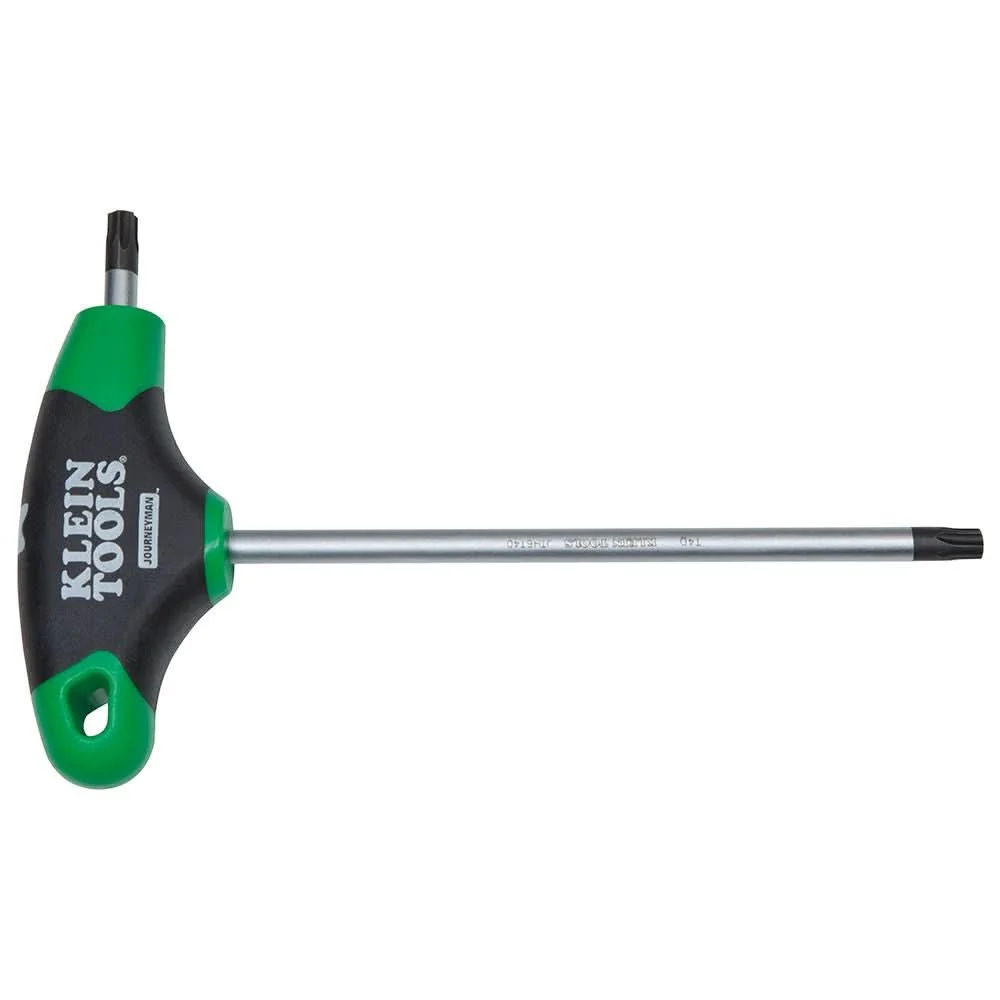 Klein Tools JTH6T20 T20 TORX Hex Key, Journeyman T-Handle, 6-Inch