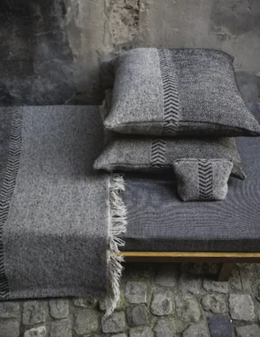 LIBECO | JULES POUCH - Black Herringbone | $80.00 - Image 2