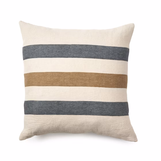 LIBECO | JULIAN PILLOW COVER RAILROAD STRIPE | $195.00 - Image 2