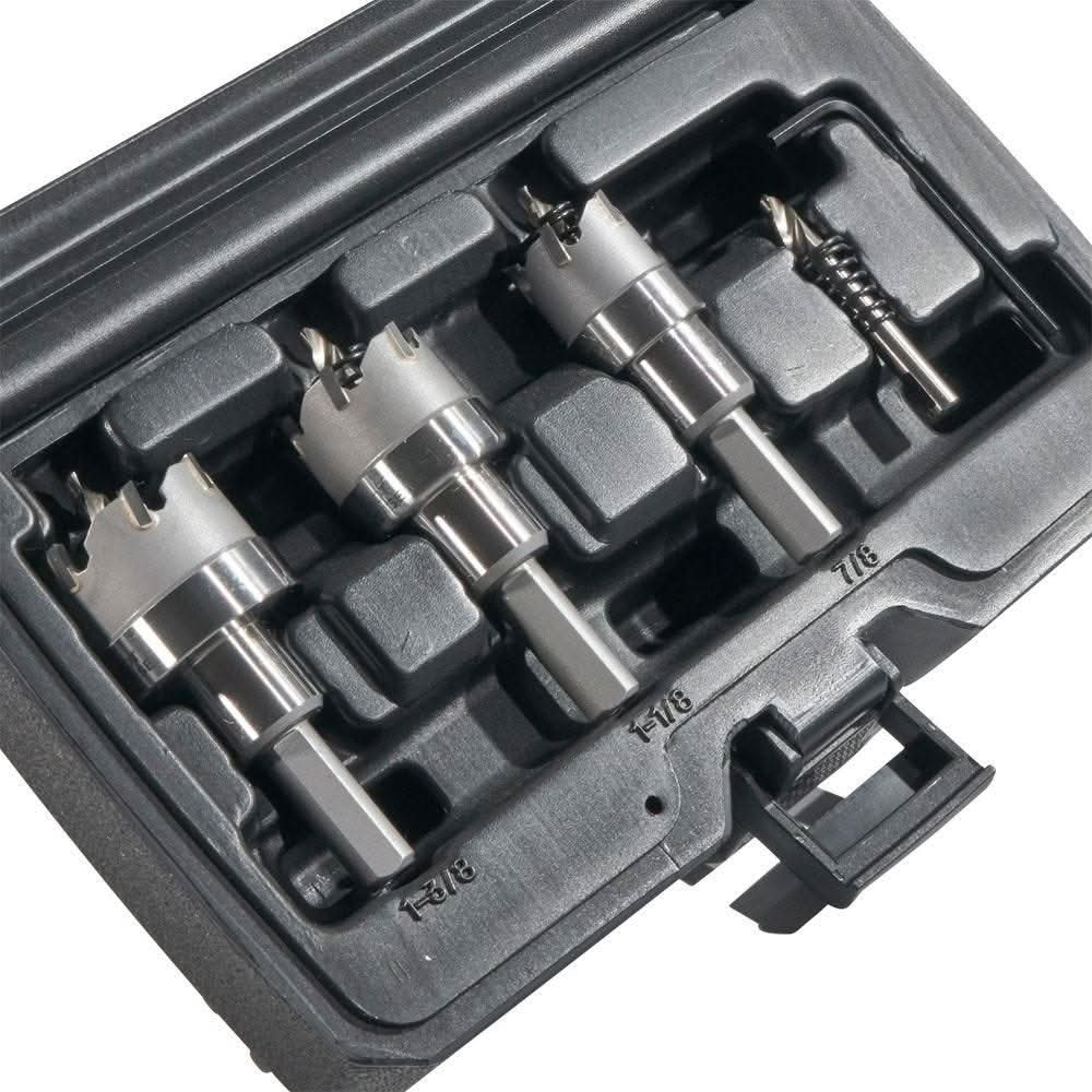 Klein 31872 Hole Saw Kit, Carbide Hole Cutter, 4-Piece - Image 3