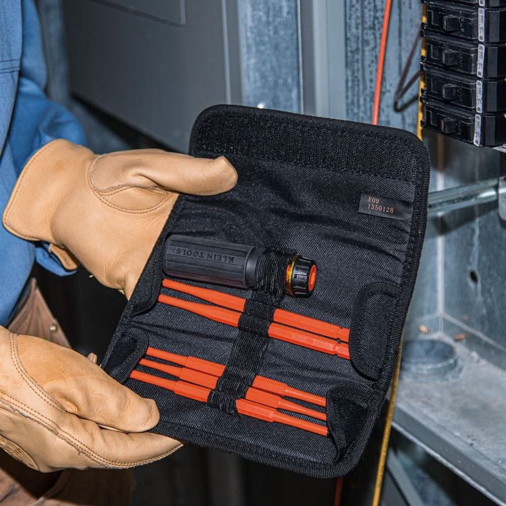 Klein 32288 8-in-1 Insulated Interchangeable Screwdriver Set - Image 3