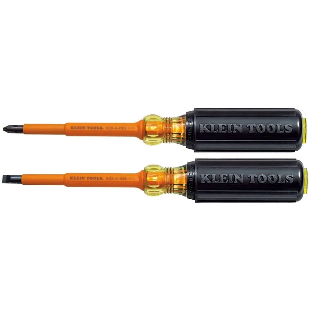 Klein 33532-INS 2-Piece Cushion-Grip Insulated Screwdriver Set - Image 1
