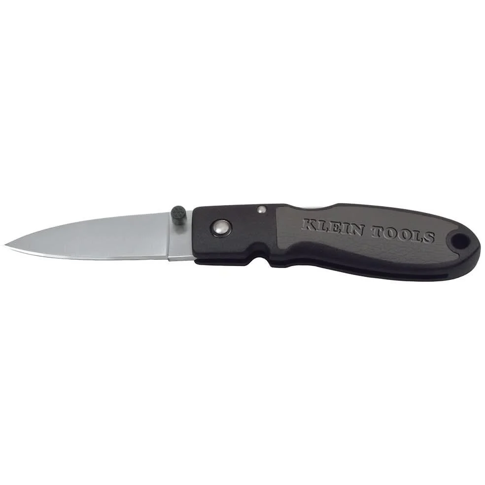 Klein 44002 Lightweight Lockback Knife 2-3/8″ Drop-Point Blade