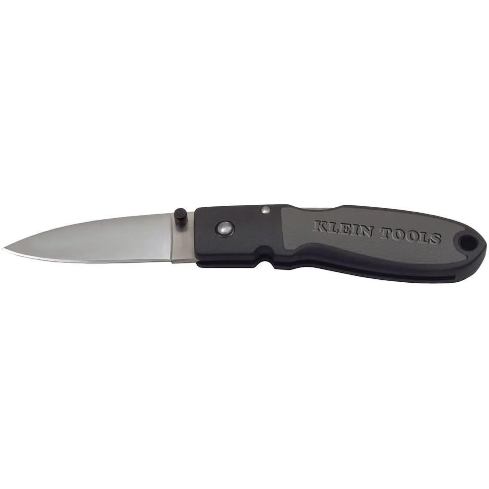 Klein 44003 Lightweight Lockback Knife 2-3/4″ Drop-Point Blade
