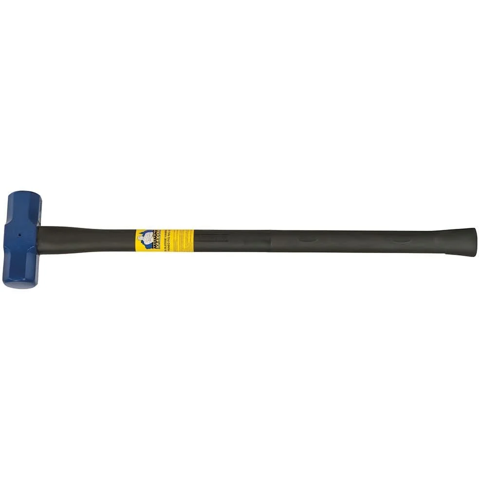 Klein 5HSFRH07 Sledge Hammer – Fiberglass Rubber Grip Handle – 7 lbs.