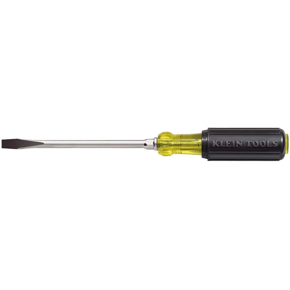 Klein 602-6 5/16" Keystone-Tip Screwdriver  6" Heavy-Duty Round-Shank - Image 1