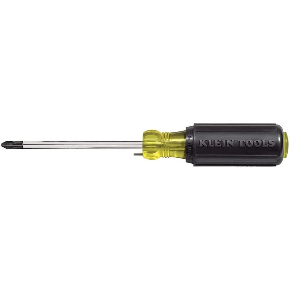 Klein 603-4B #2 Wire Bending Phillips-Tip Screwdriver – Round-Shank