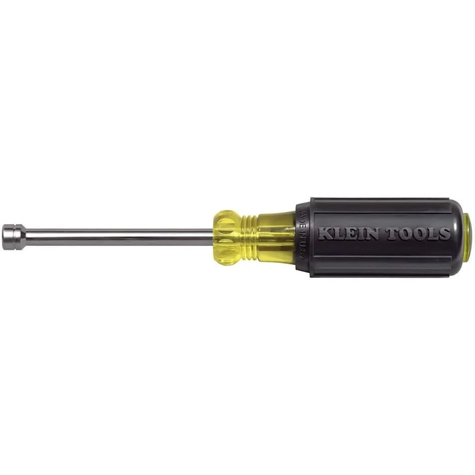 Klein 630-5MM 5 mm Cushion-Grip Hollow-Shank Nut Driver - 3"-Shank - Image 1