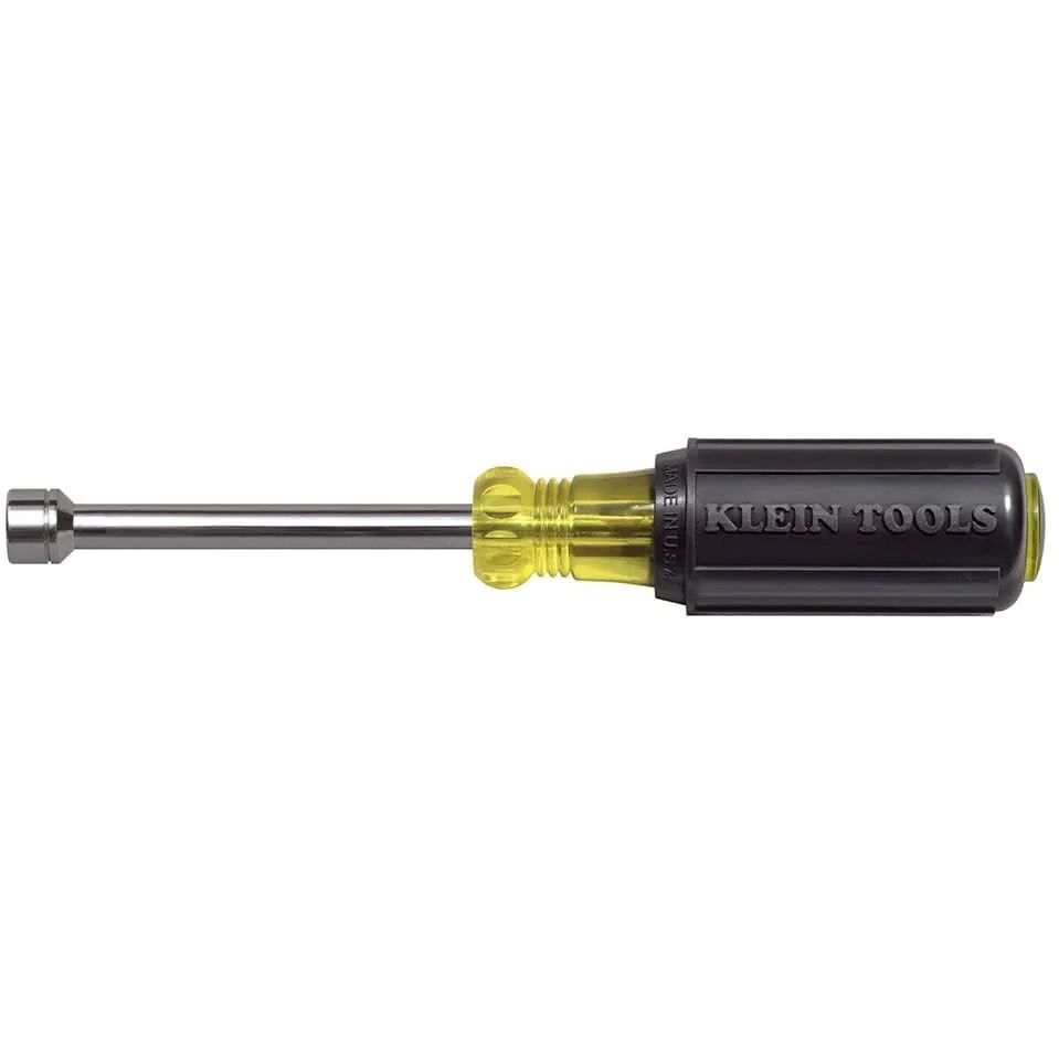 Klein 630-8MM 8 mm Cushion-Grip Hollow-Shank Nut Driver - 3"-Shank - Image 1