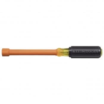 Klein 646-9/16-INS Insulated Cushion-Grip, 9/16" Hollow-Shaft Nut Driver 6" Shank - Image 1