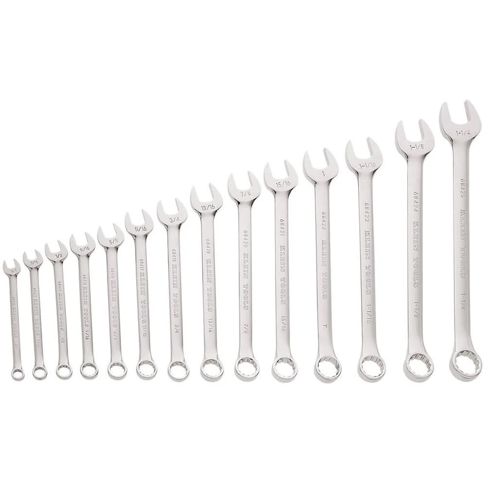 Klein 68406 14-Piece Combination Wrench Set - Image 1