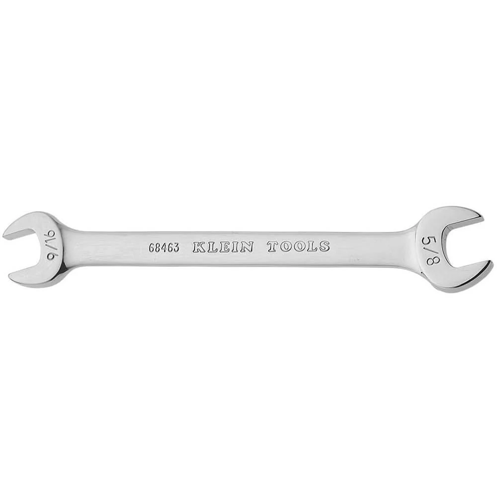 Klein 68463 Open-End Wrench - 9/16"x 5/8" Ends - Image 1