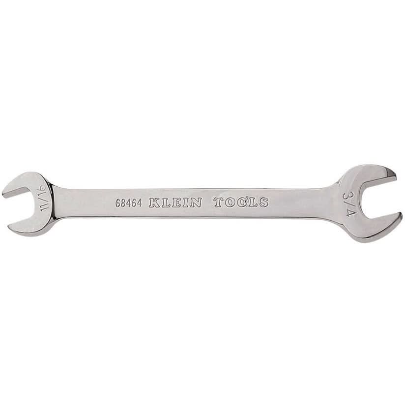 Klein 68464 Open-End Wrench - 11/16"x 3/4" Ends - Image 1