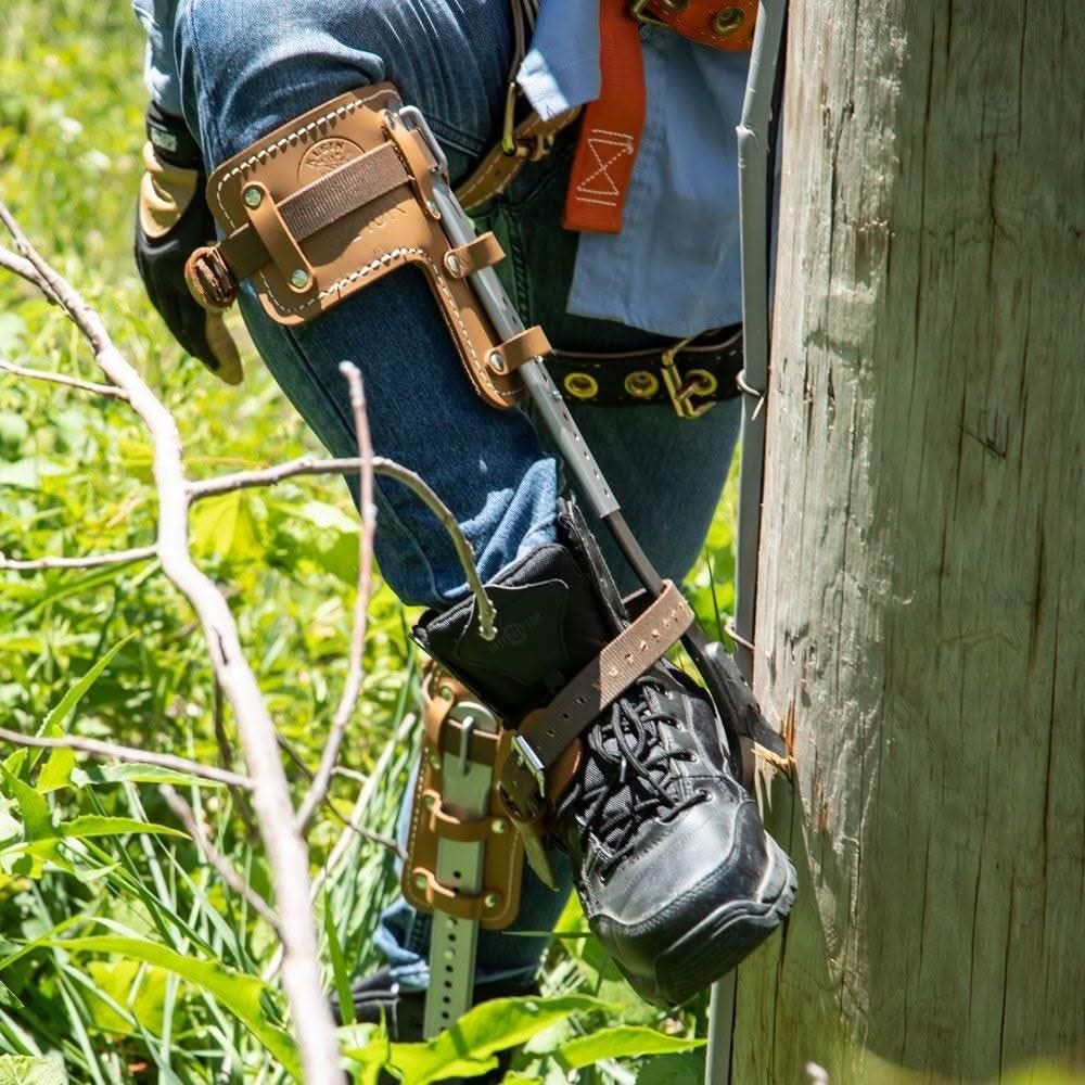 Klein CN1907AR Tree Climber Set 2-3/4-Inch Gaffs, 15 to 19-Inch - Image 3