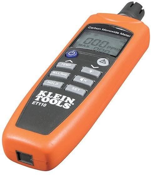 Klein ET110 Carbon Monoxide Detector with Carry Pouch and Batteries - Image 2