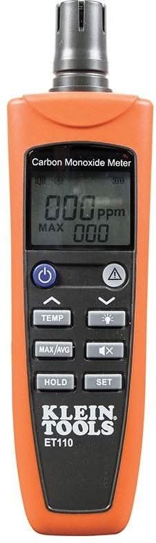 Klein ET110 Carbon Monoxide Detector with Carry Pouch and Batteries - Image 3