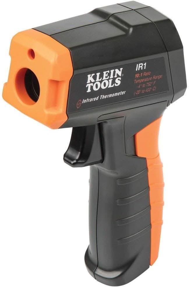 Klein IR1 Infrared Digital Thermometer with Targeting Laser, 10:1 - Image 2