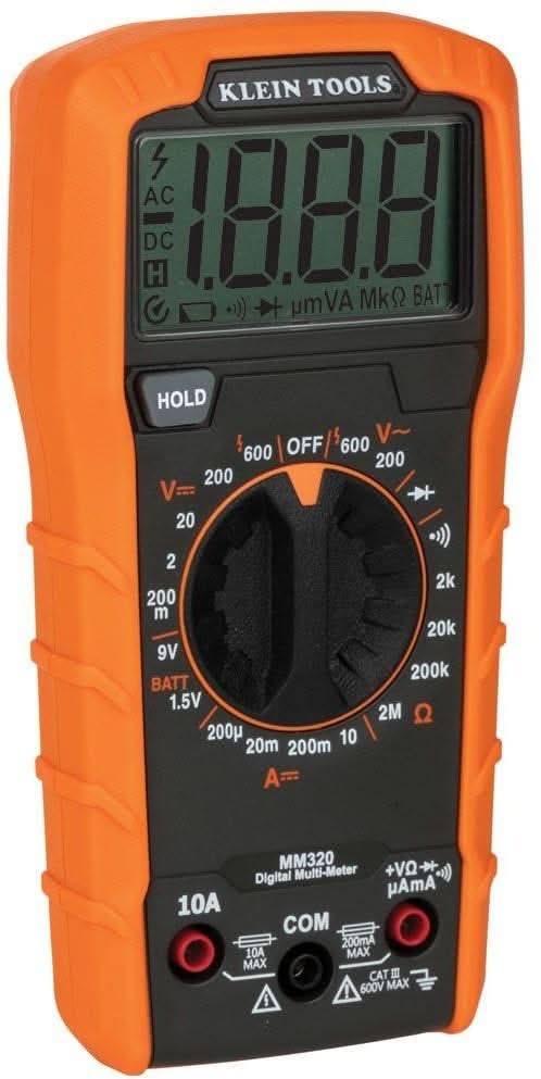 Klein MM320KIT Digital Multimeter Electrical Test Kit - Image 2