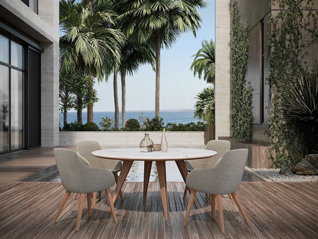 OUTDOOR KAWLOON DINING CHAIR | $3,055.00 - Image 2