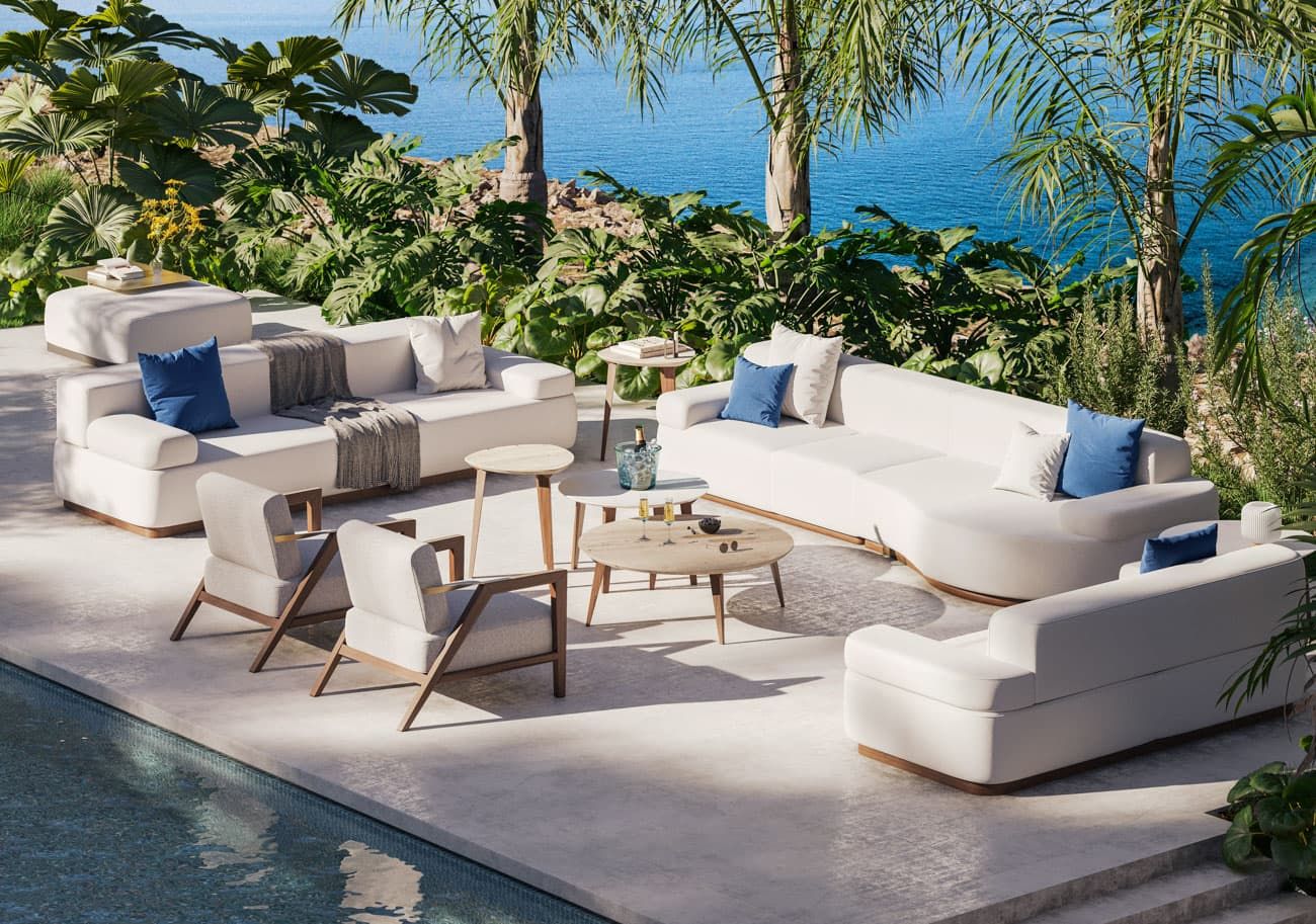 OUTDOOR KSAMIL SOFA | $24,447.00 - Image 3