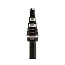 Klein Tools KTSB03 Step Drill Bit Double Fluted #3, 1/4 to 3/4-Inch - Image 2