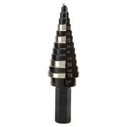 Klein Tools KTSB14 Step Drill Bit #14 Double-Fluted, 3/16 to 7/8-Inch - Image 1