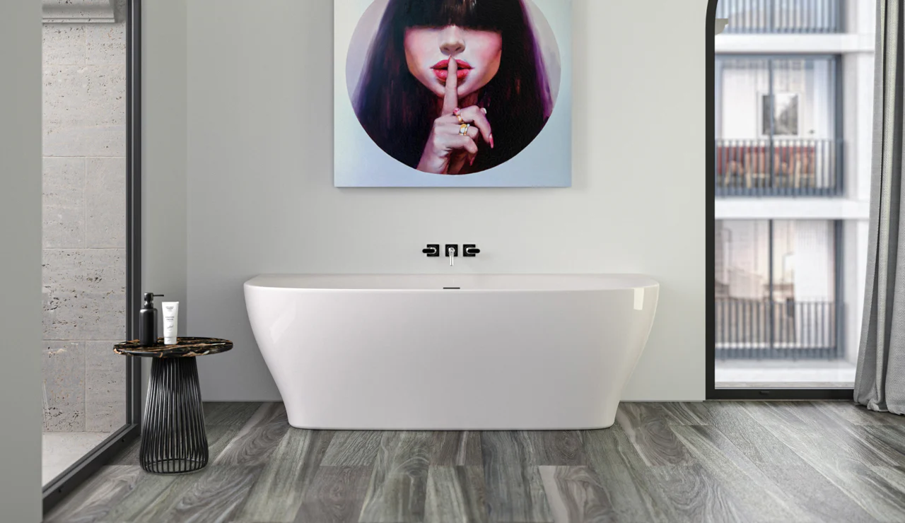 DREAM WALL ACRYLIC BATH TUB | PIETRA CASA BRAND | $10,585.96 - Image 2