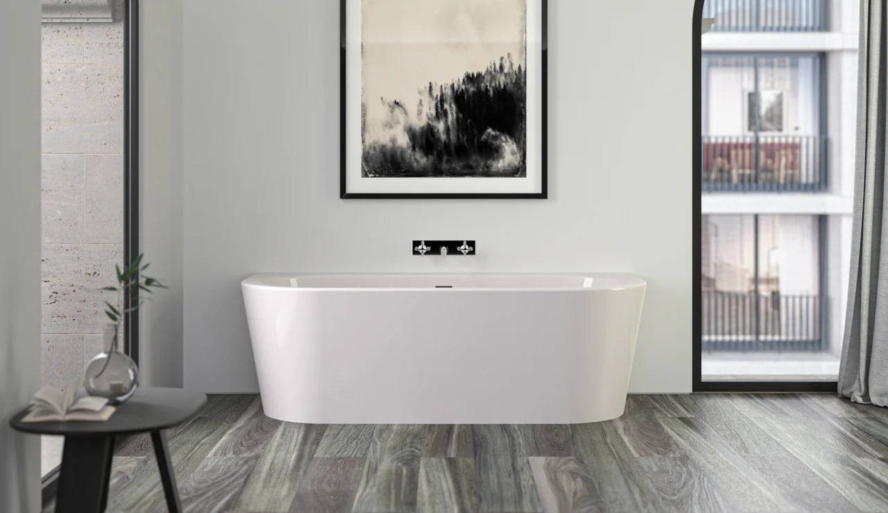 WALL  ACRYLIC BATH TUB | PIETRA CASA BRAND | $8,095.30 - Image 2