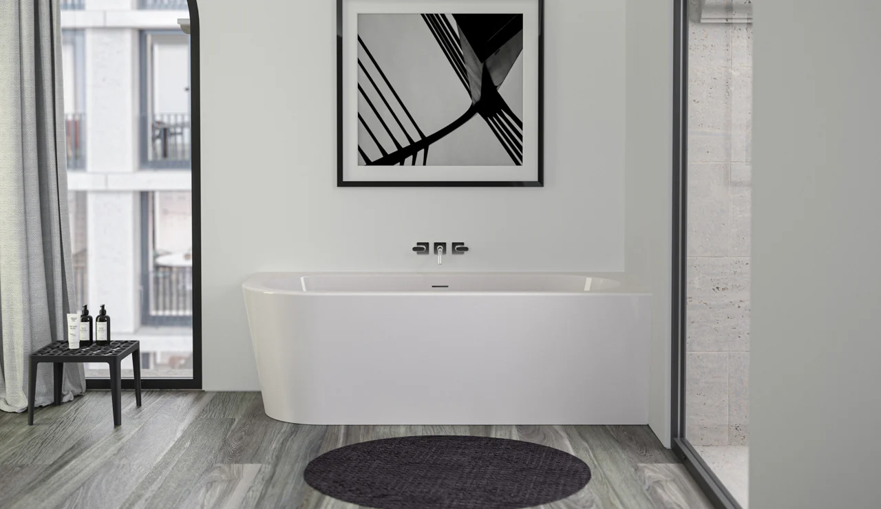 WALL  ACRYLIC BATH TUB | PIETRA CASA BRAND | $8,095.30 - Image 3