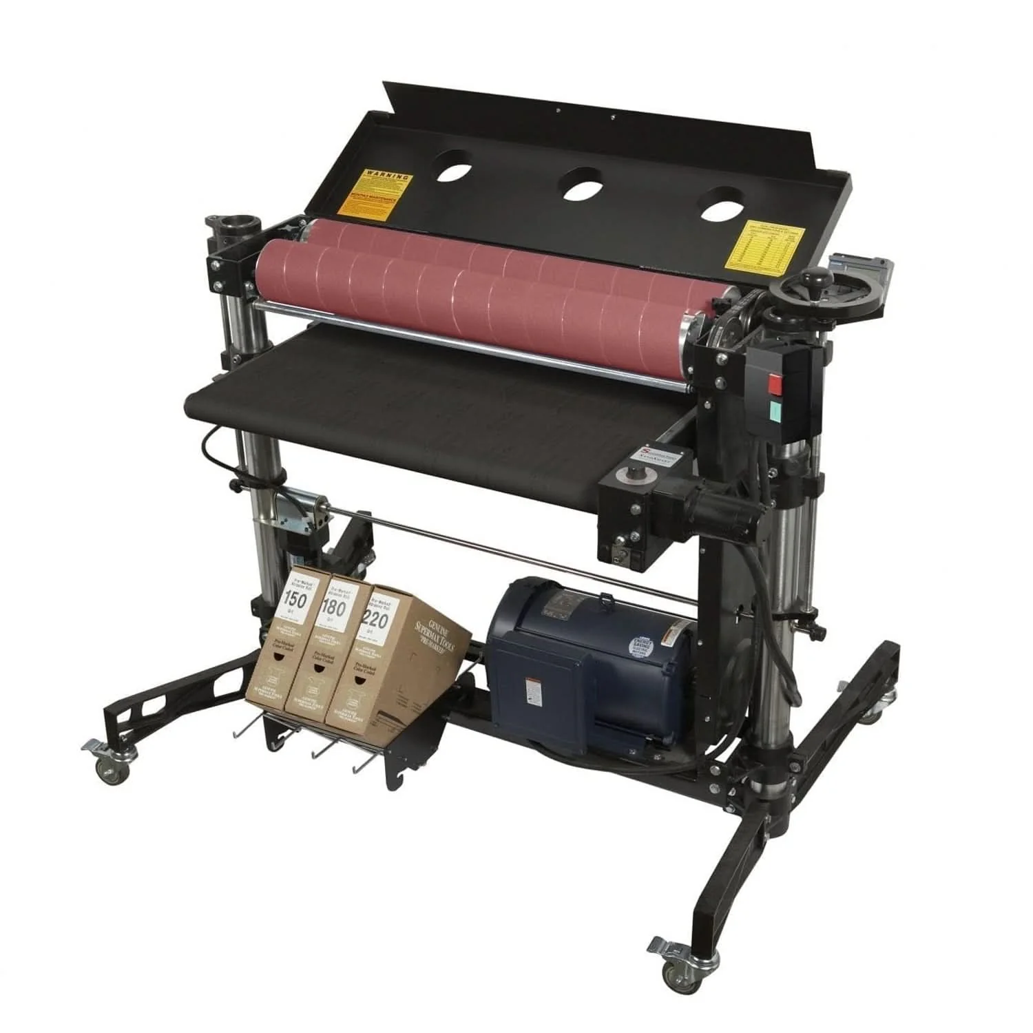 Supermax SUPMX-937003 37″ Double Drum, 220V, Single Phase