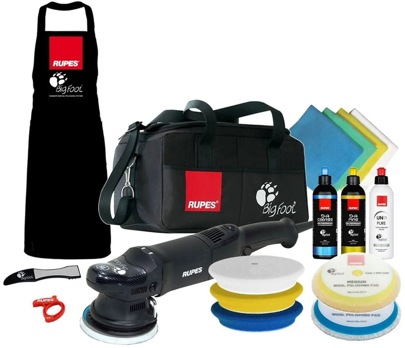 Rupes LHR12E/US/CMP LHR12E Duetto Complete Polisher Kit
