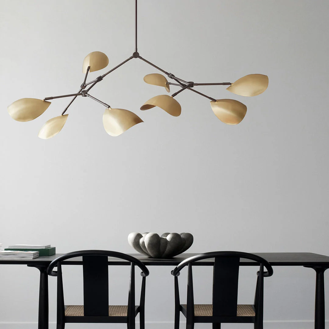STINGRAY CHANDELIER, BRASS I $1,995.00 - Image 2