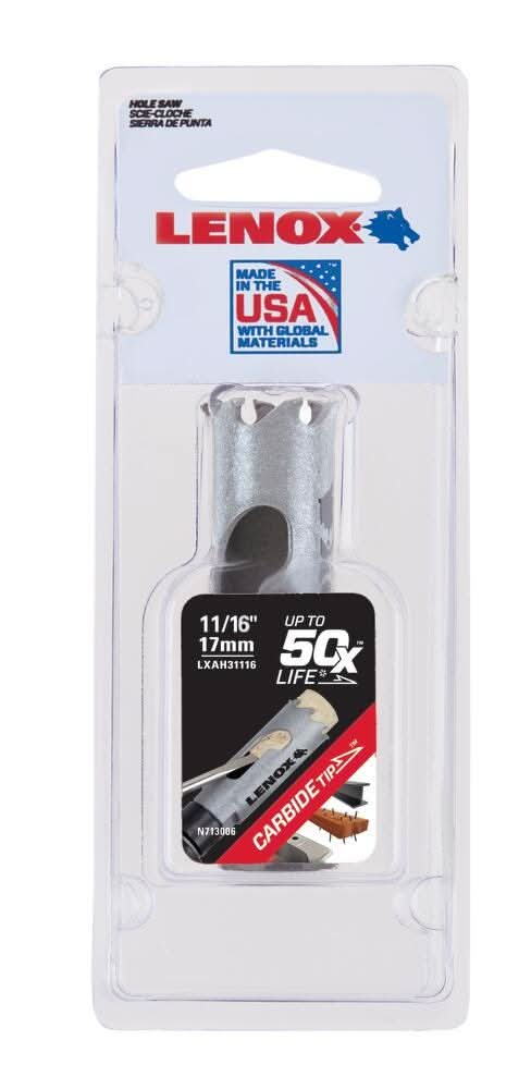 Lenox LXAH31 1-Inch Carbide Tipped Hole Saw - Image 3