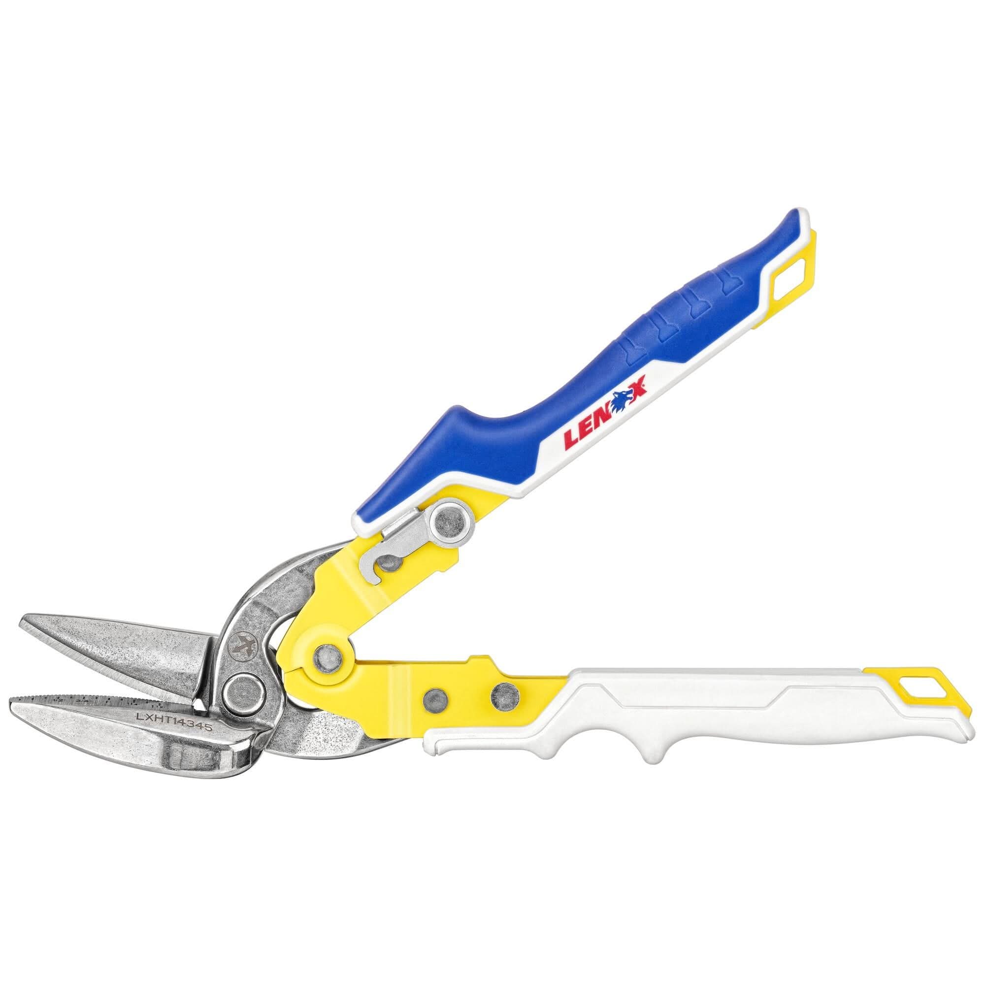 Lenox LXHT14345 Offset Straight Aviation Snips - Image 2