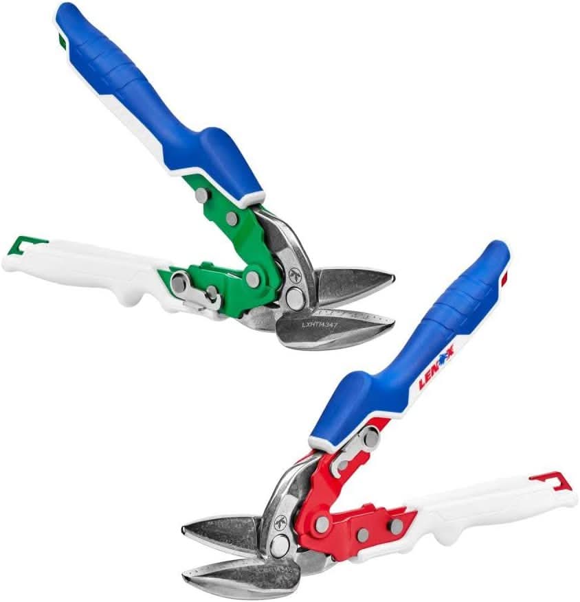 Lenox LXHT14348 Offset Left & Right Aviation Snips Set - Image 3