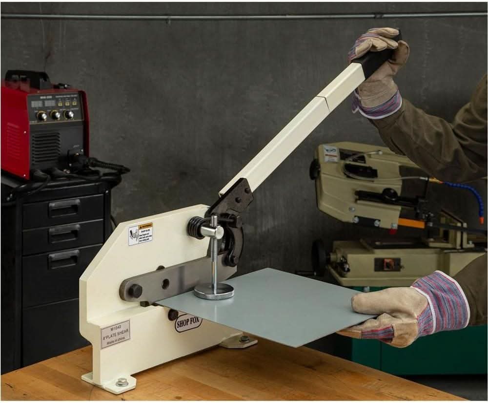 Shop Fox M1040 8-in Plate Shear - Image 3