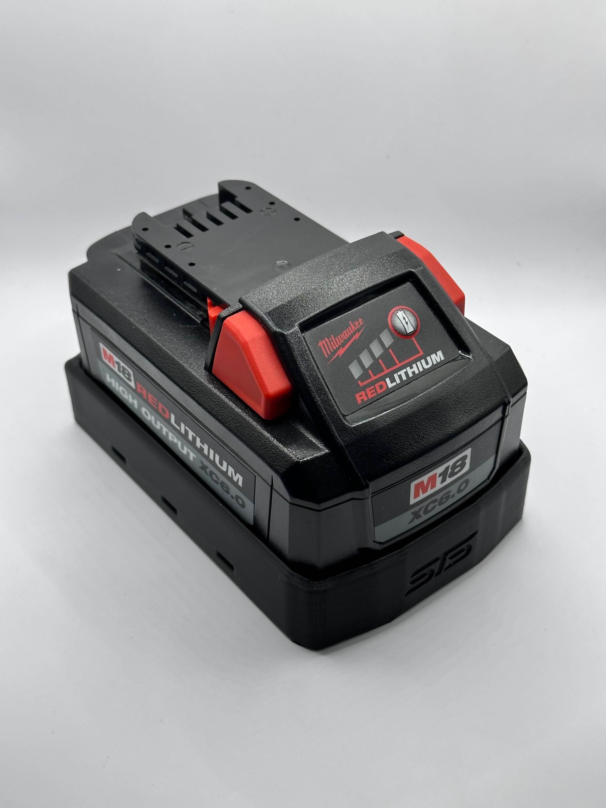 STS Auto Design M18H6 Milwaukee M18 Hi-Output 6.0Ah/8.0Ah Magnetic Battery Cover - Image 3