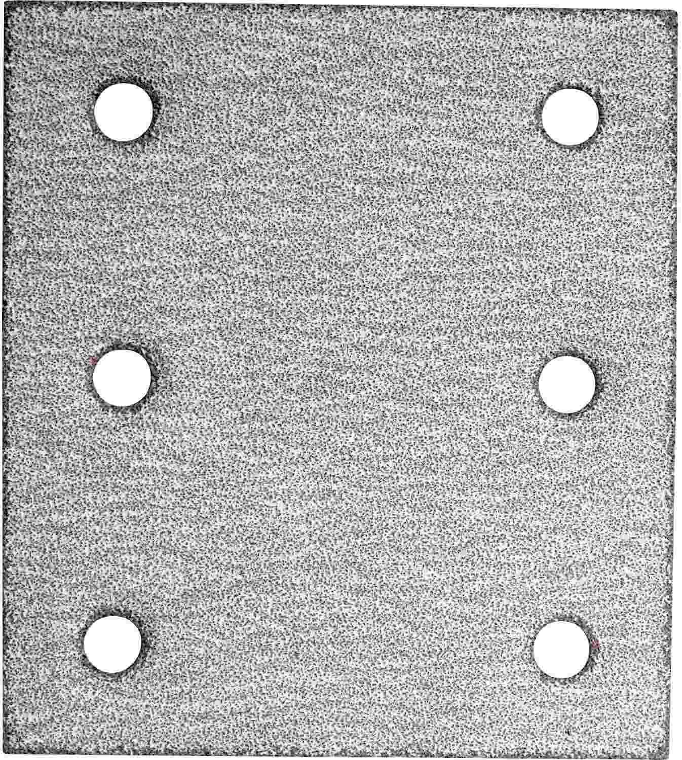 Makita 742529-7-A 4″ x 4-1/2″ Abrasive Paper, Hook & Loop, 6/pk Assortment