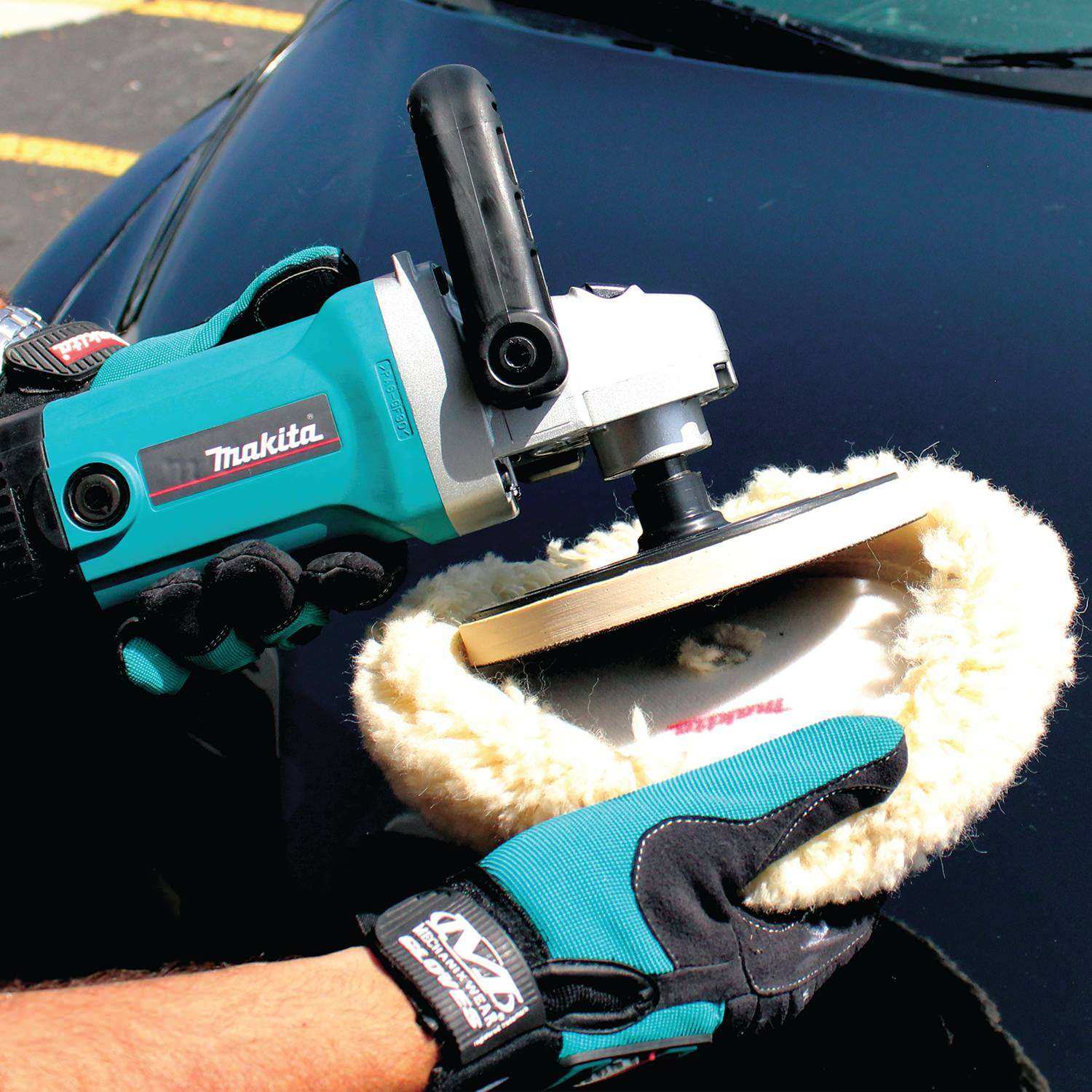 Makita 9227C Corded 7" Polisher - Image 3