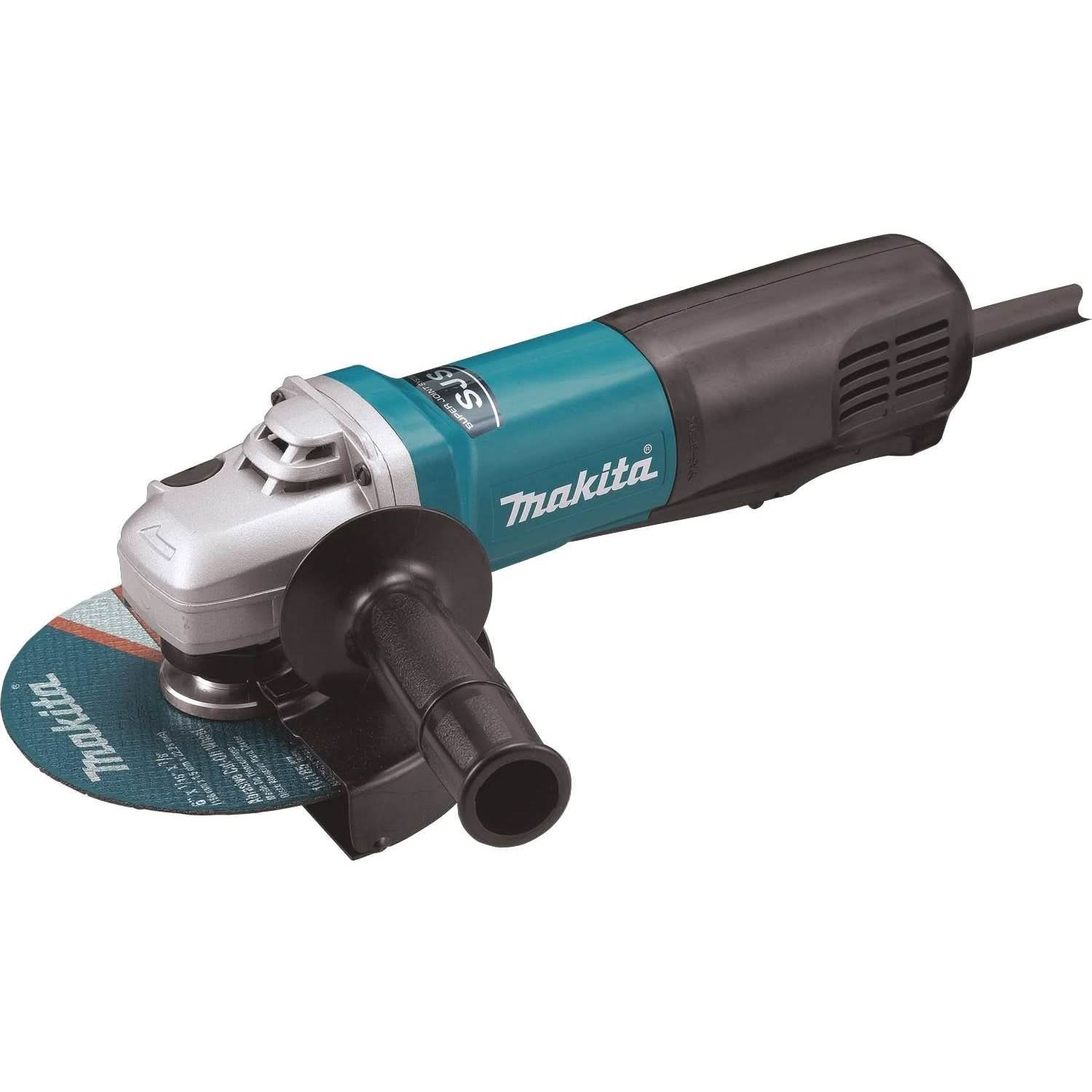 Makita 9566PC Corded 6" SJS High-Power Paddle Switch Cut-Off/Angle Grinder - Image 1