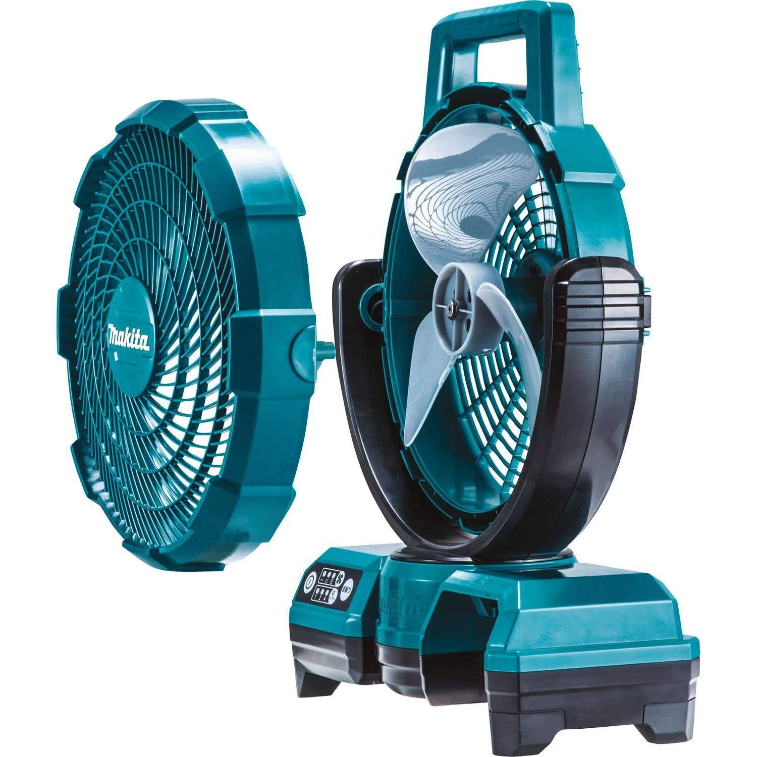 Makita DCF203Z 18V LXT Lithium"â€˜Ion Cordless/Corded 9"â€˜1/4" Fan, Tool Only - Image 3
