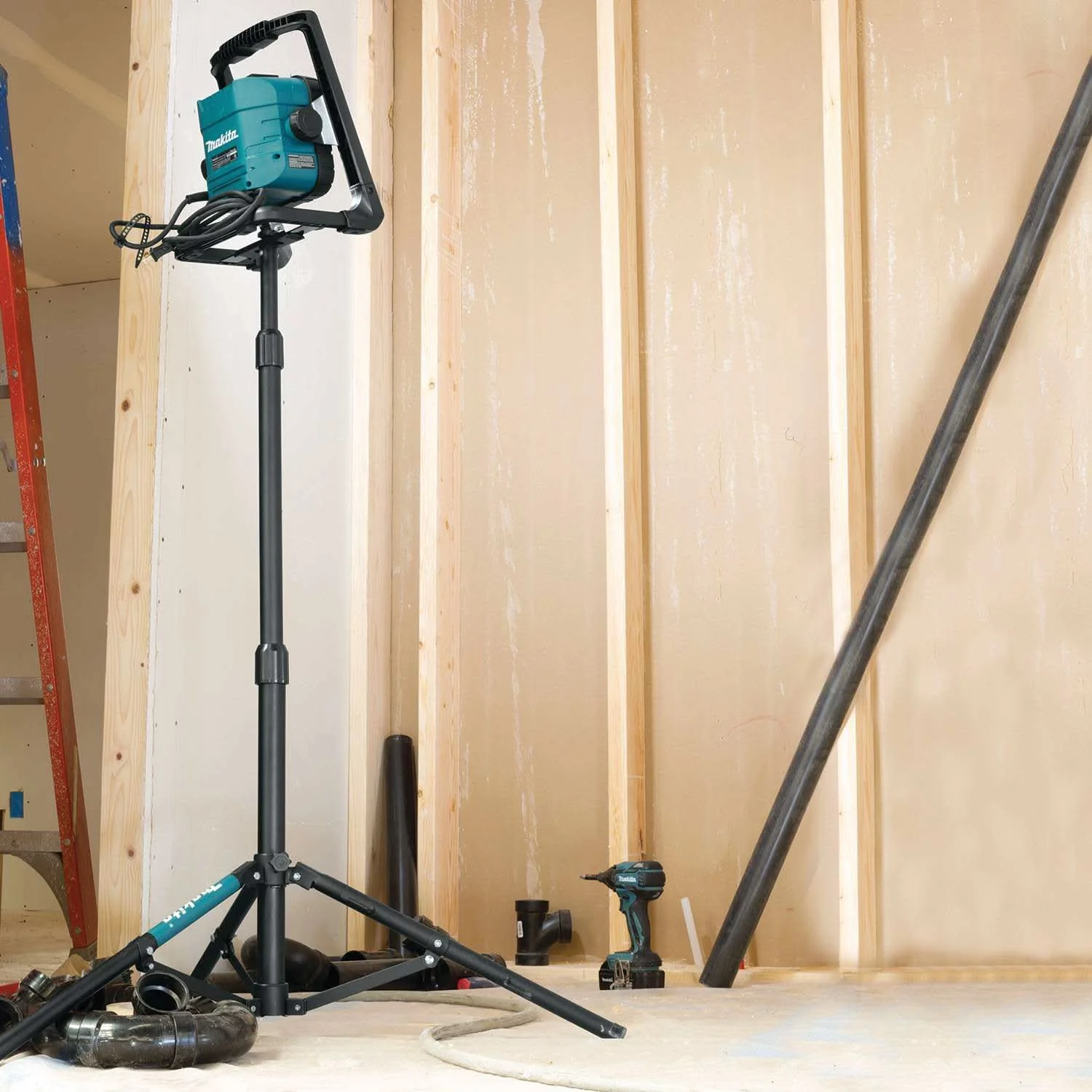 Makita DML805 18V LXT Lithium-Ion Cordless/Corded 20 LED Work Light, Light Only - Image 3