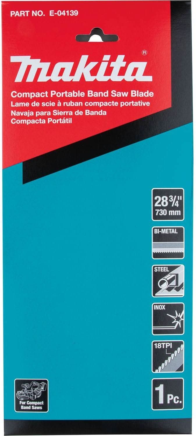 Makita 18V LXT Lithium-Ion Sub-Compact Brushless Cordless Band Saw plus 28-3/4-Inch 18 TPI Saw Blade - Image 3