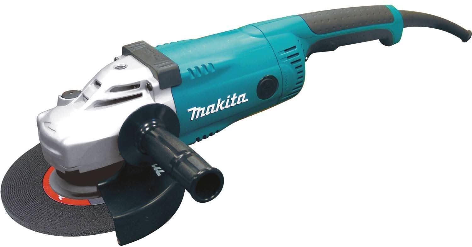 Makita 7" Angle Grinder with 4-1/2" X-LOCK Angle Grinder, with AC/DC Switch - Image 2