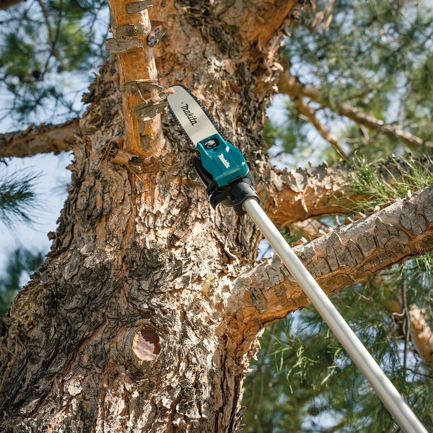 Makita GAU01Z 40V max XGT Brushless Cordless 10" Pole Saw, 8' Length, Tool Only - Image 2