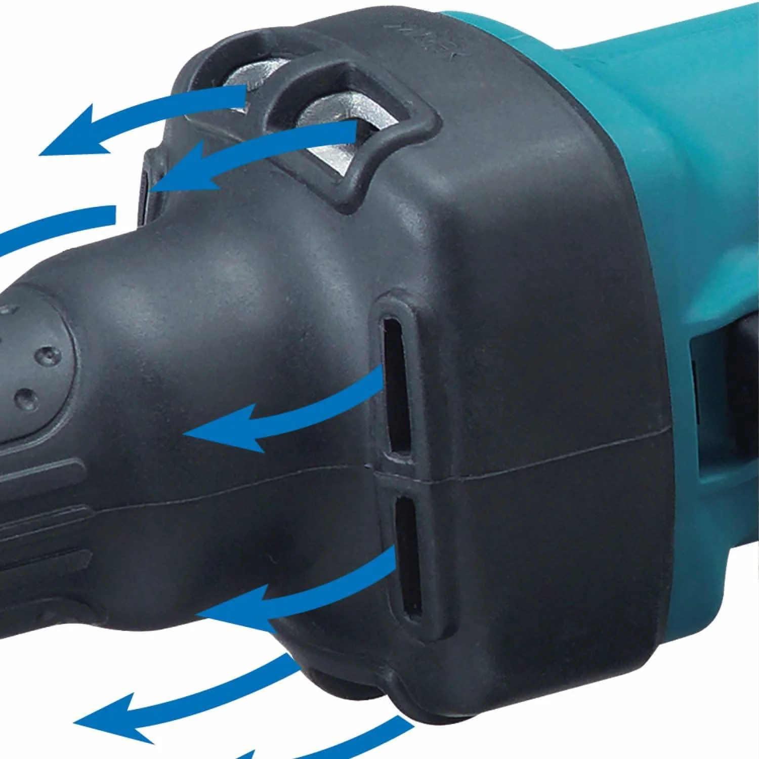Makita GD0600 Corded 1/4" Paddle Switch Die Grinder, with AC/DC Switch - Image 2