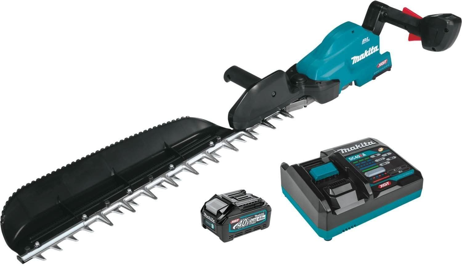 Makita GHU04M1 40V max XGT Brushless Cordless 24″ Single-Sided Hedge Trimmer Kit (4.0Ah)