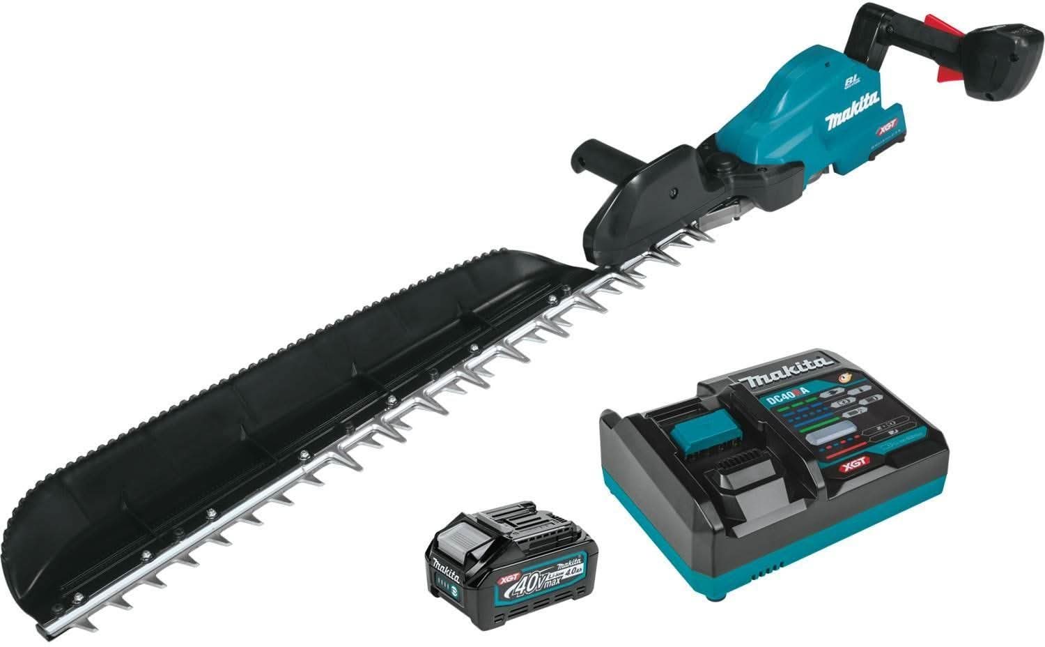 Makita GHU05M1 40V max XGT Brushless Cordless 30″ Single-Sided Hedge Trimmer Kit (4.0Ah)