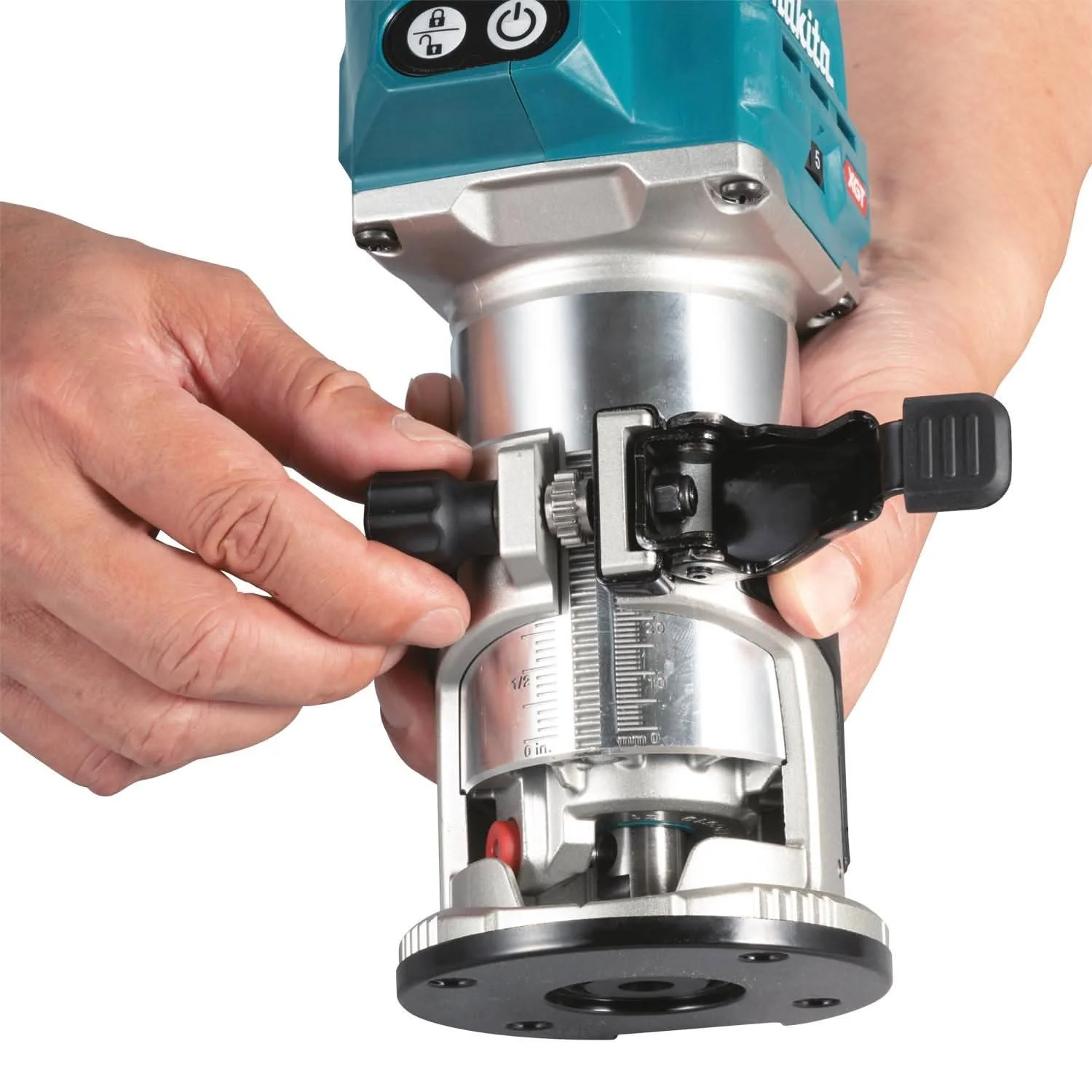 Makita GTR01Z 40V max XGT Brushless Cordless Compact Router, Tool Only - Image 2