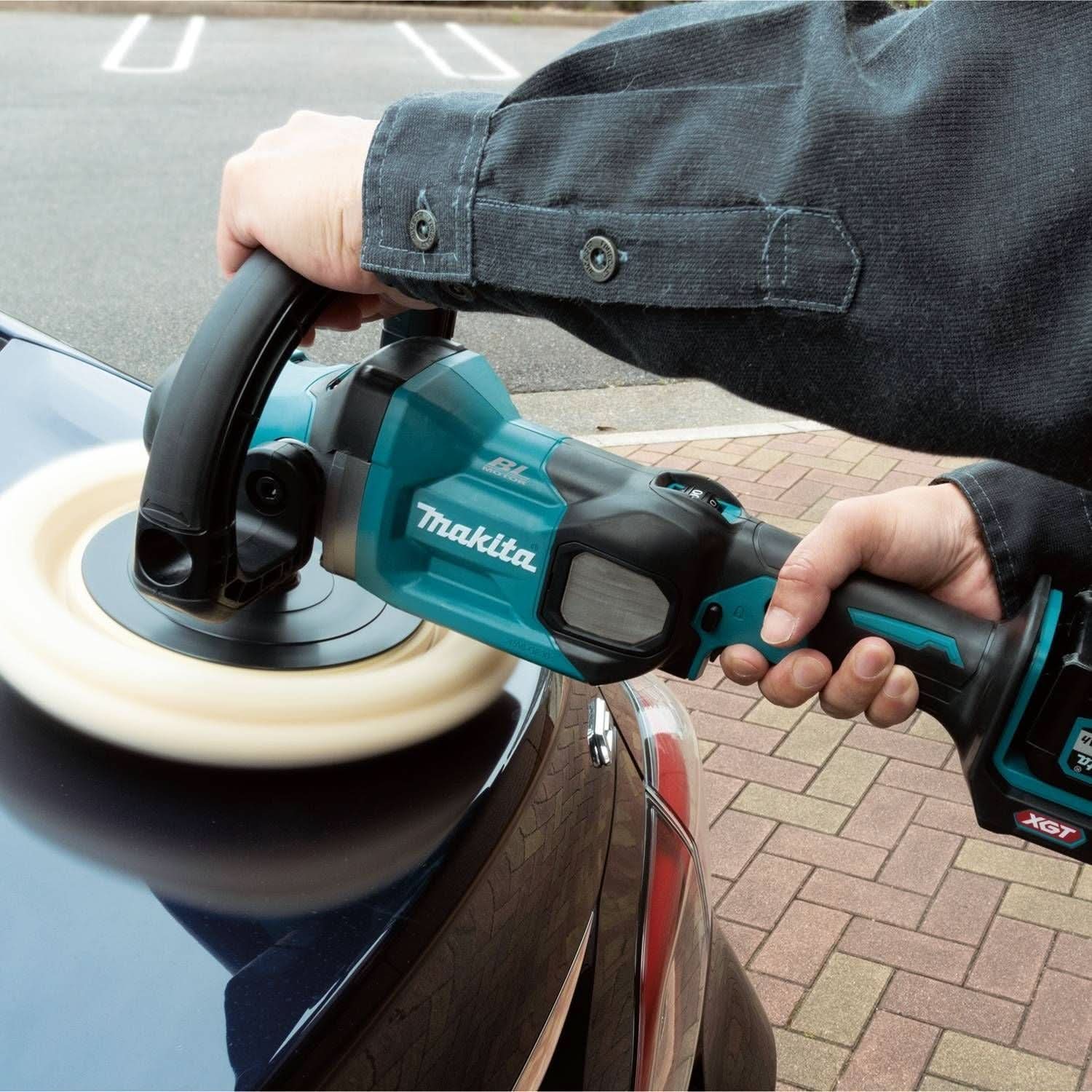 Makita GVP01M1 40V max XGT Brushless Cordless 7" Polisher Kit, (4.0Ah) - Image 2